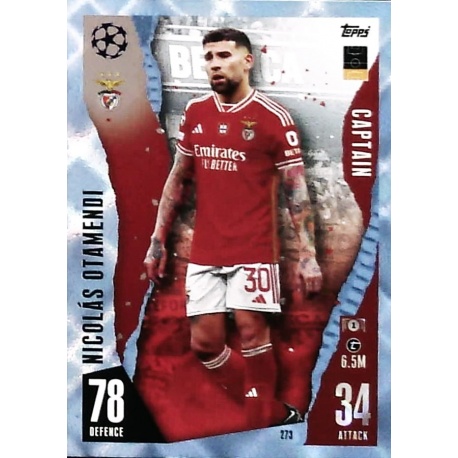 Nicolás Otamendi Crystal SL Benfica 273