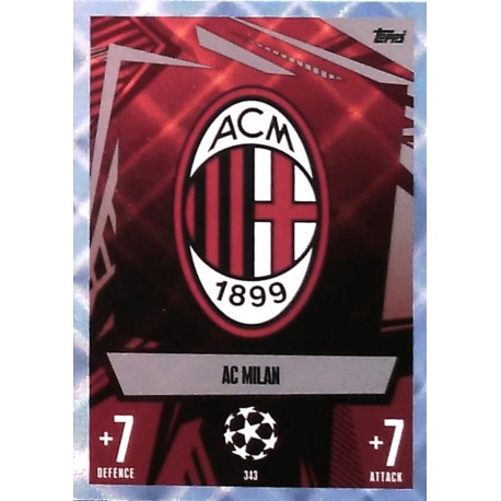 Club Badge Crystal AC Milan 343