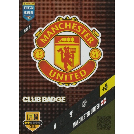 Club Badge Manchester United MAU 4