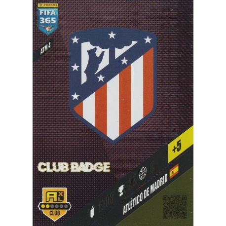 Club Badge Atlético Madrid ATM 4