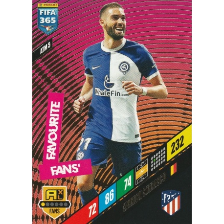 Yannick Carrasco Fans' Favourite Atlético Madrid ATM 5