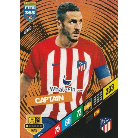 Koke Captain Atlético Madrid ATM 13