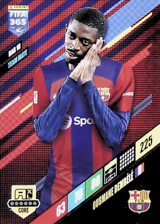 Comprar Cromo Dembelé Barcelona Panini Adrenalyn Liga 2022