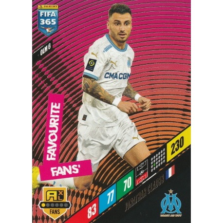 Jonathan Clauss Fans' Favourite Olympique Marseille OLM 6