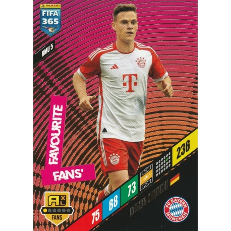 Joshua Kimmich Fans' Favourite Bayern München BMU 5