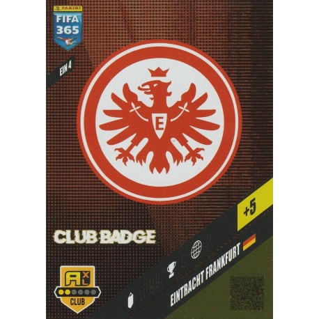 Club Badge Eintracht Frankfurt EIN 4