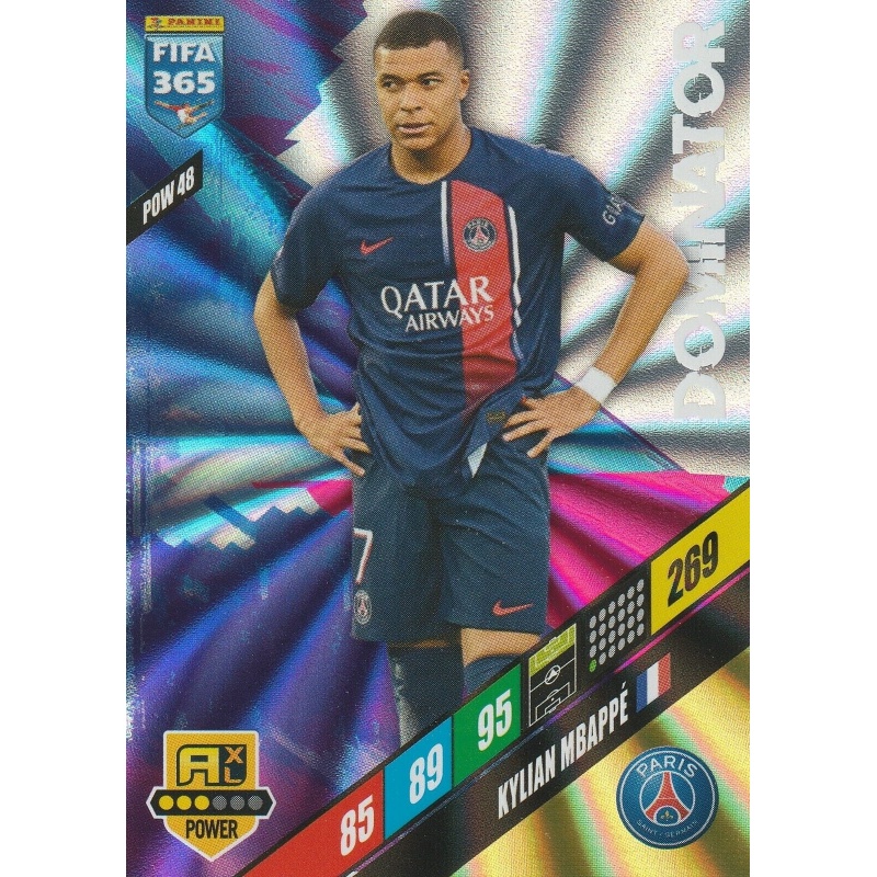 Offer Soccer Cards Kylian Mbappé Dominator Panini Adrenalyn Xl Fifa 365