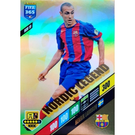 Henrik Larsson Nordic Legends Barcelona NOR 19