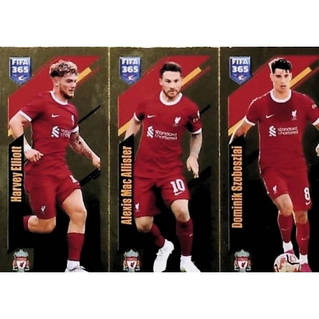 Elliott / Mac Allister / Szoboszlai Liverpool 75