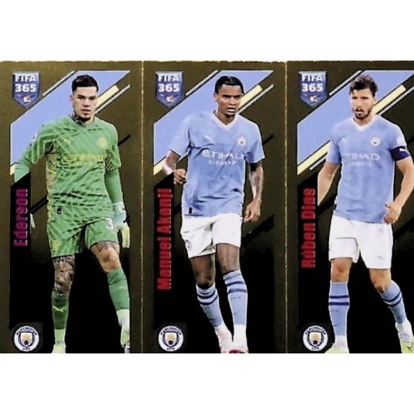 Ederson / Akanji / Rúben Dias Manchester City 87