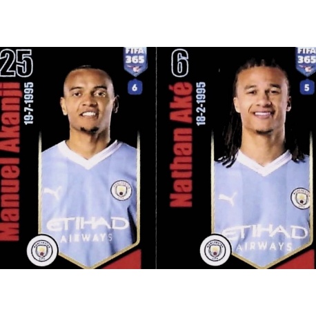 Manuel Akanji / Nathan Aké Manchester City 88