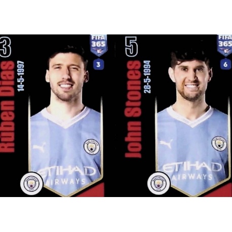 Rúben Dias / John Stones Manchester City 90