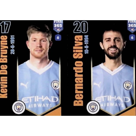 Kevin De Bruyne / Bernardo Silva Manchester City 94