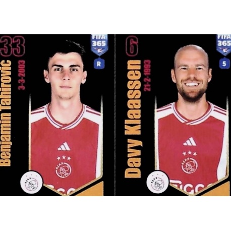 Benjamin Tahirović / Davy Klaassen AFC Ajax 127