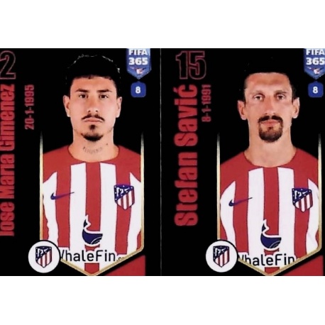 José María Giménez / Stefan Savić Atlético Madrid 136