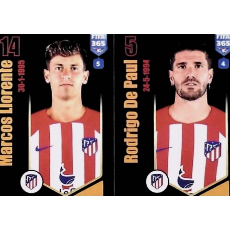 Marcos Llorente / Rodrigo De Paul Atlético Madrid 142