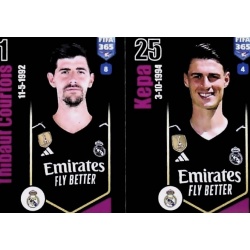 Thibaut Courtois / Kepa Arrizabalaga Real Madrid 166