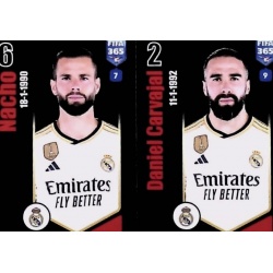 Nacho / Daniel Carvajal Real Madrid 168