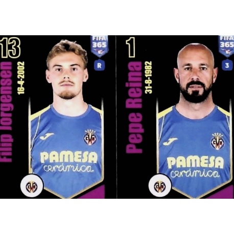 Filip Jörgensen / Pepe Reina Villarreal 182