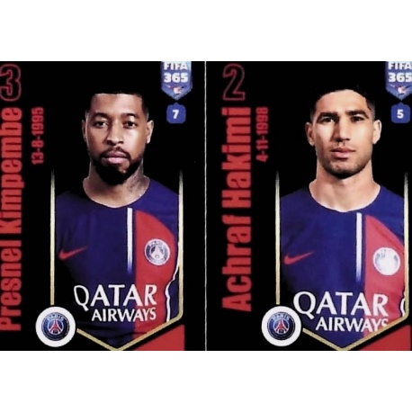 Presnel Kimpembe / Achraf Hakimi PSG 217