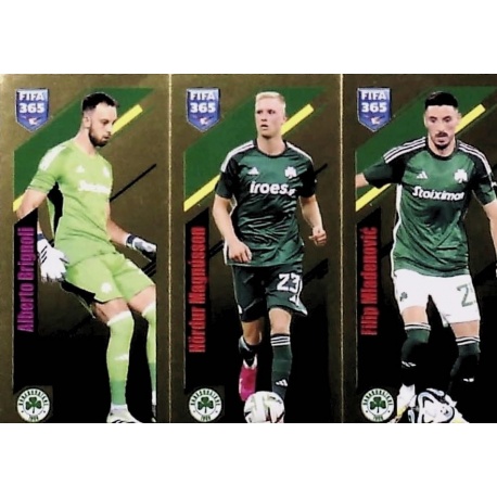 Sale Online Brignoli / Magnússon / Mladenović Panathinaikos Fifa 365 ...