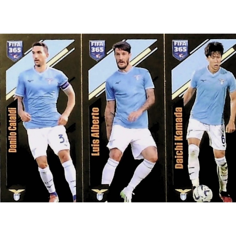 Oferta Cromos De Cataldi / Luis Alberto / Kamada Lazio Fifa 365 Panini 2024