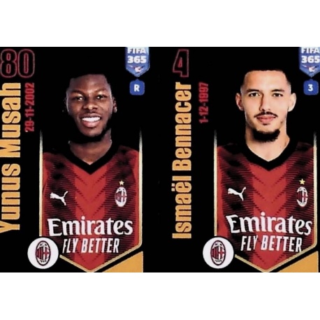 Yunus Musah / Ismaël Bennacer AC Milan 351