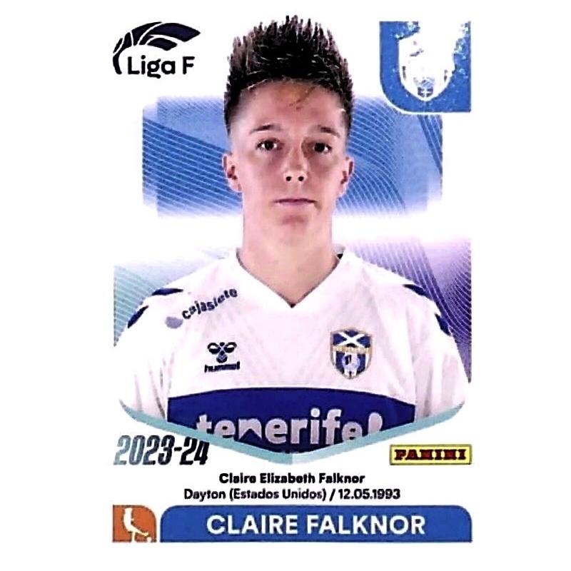 Sale Sticker Claire Falknor Costa Adeje Tenerife Stickers Liga Women's ...