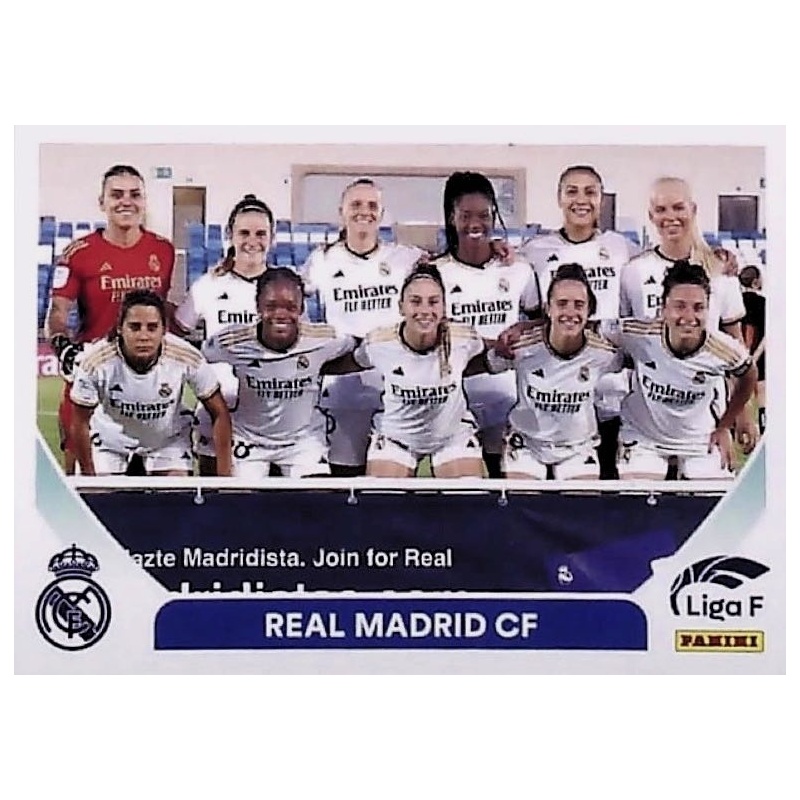 Oferta Cromos De Plantilla Real Madrid Panini Liga F 23/24