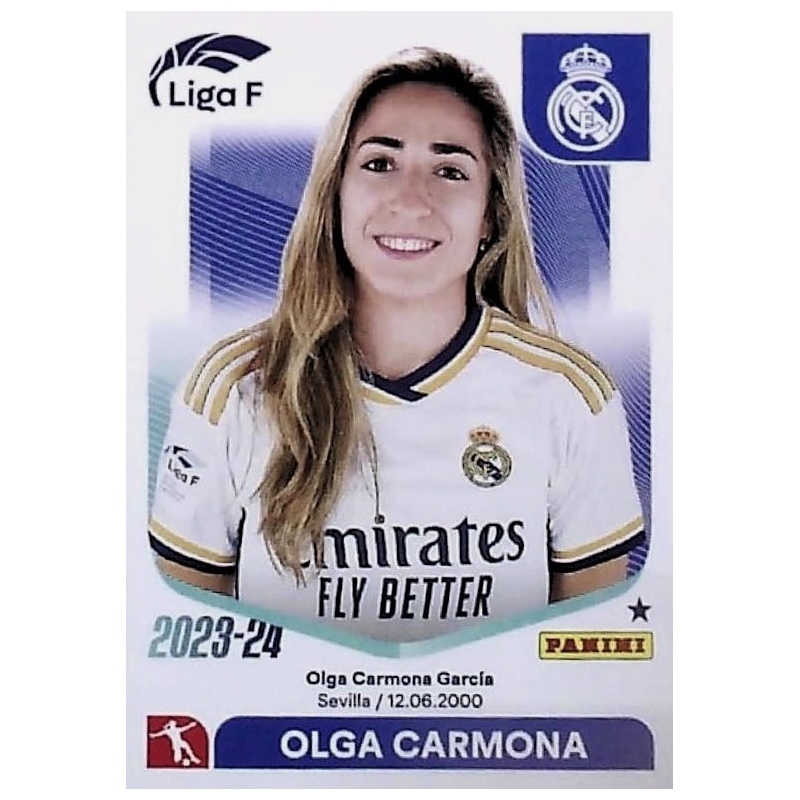 Olga Carmona, Spain 🇪🇸 Real Madrid Women 2021/22 hand signed