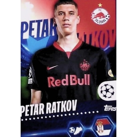 Petar Ratkov 1st Sticker FC Salzburgo 212