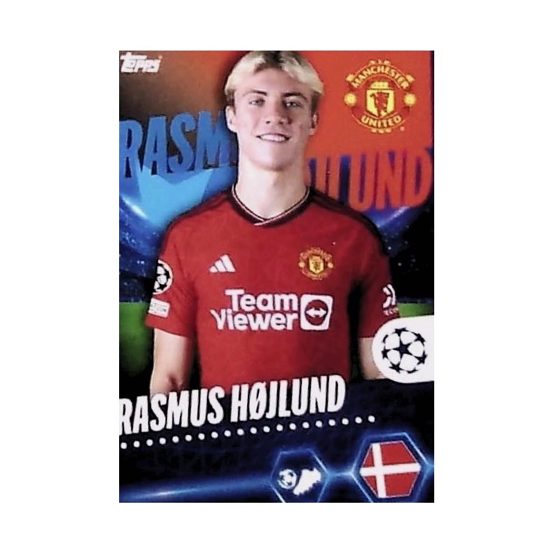 Sale Online Rasmus Højlund Manchester United UEFA Champions League 