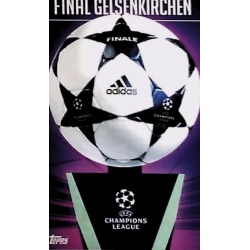 Final Gelsenkirchen 2004 UCL Adidas Starball History 639