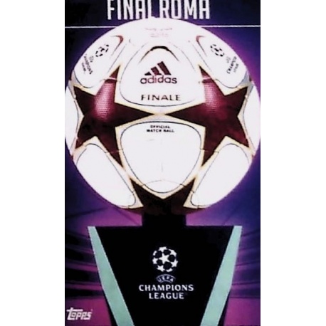 Final Roma 2009 UCL Adidas Starball History 644