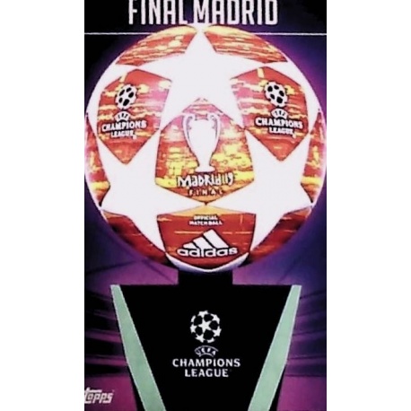 Final Madrid 2019 UCL Adidas Starball History 654