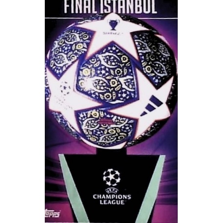 Final Estanbul 2023 UCL Adidas Starball History 658