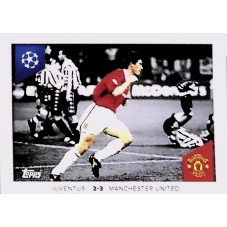 Juventus 2-3 Manchester United (1998-99) Memories That Stick 682