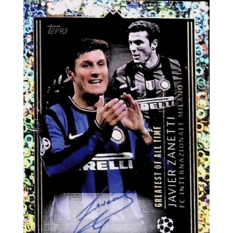 Sale Online Javier Zanetti G.O.A.T Topps Champions League 2023/24 