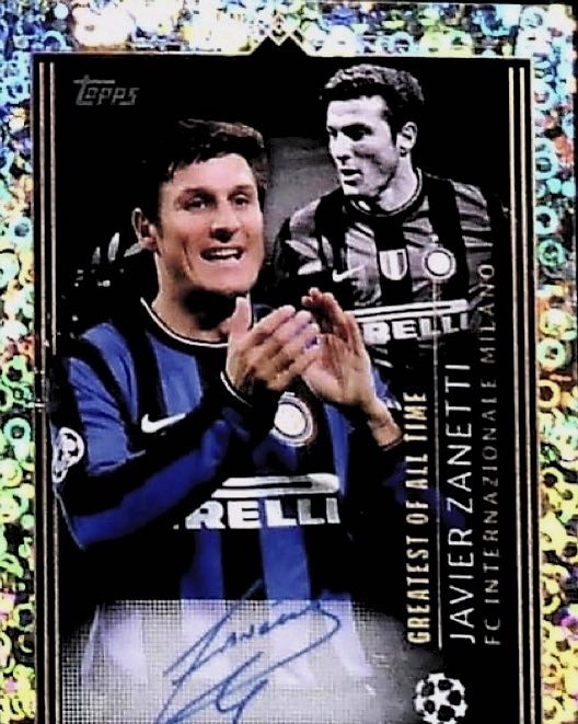 Sale Online Javier Zanetti G.O.A.T Topps Champions League 2023/24 