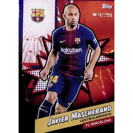 Javier Mascherano Electro Heroes 084/299