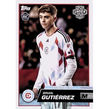 Brian Gutiérrez 22 Under 22 Chicago Fire 15