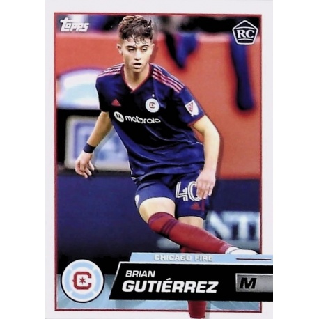 Brian Gutiérrez Rookie Card Chicago Fire 29