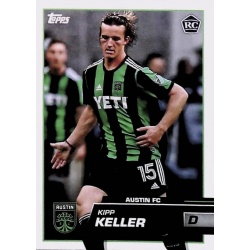 Kipp Keller Rookie Card Austin FC 99