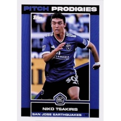 Niko Tsakiris Pitch Prodigies San Jose Earthquakes 100