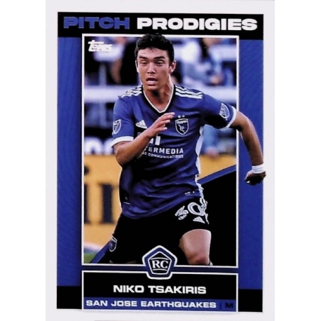 Niko Tsakiris Pitch Prodigies San Jose Earthquakes 100