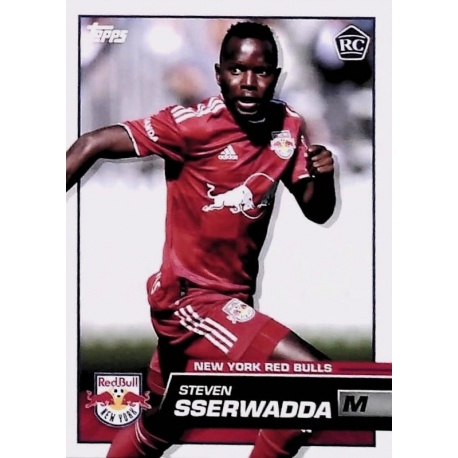 Steven Sserwadda Rookie Card New York Red Bulls 101