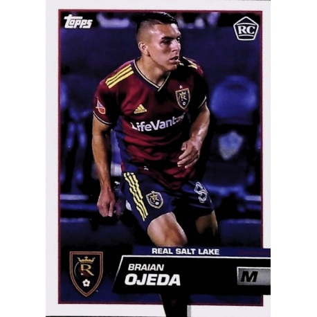 Braian Ojeda Rookie Card Real Salt Lake 106