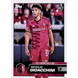 Nicholas Gioacchini Rookie Card St. Louis City SC 111