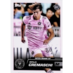 Benja Cremaschi Rookie Card Inter Miami 112