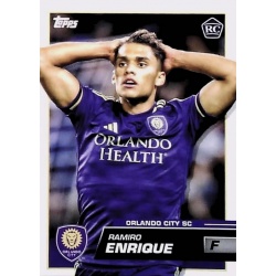 Ramiro Enrique Rookie Card Orlando City SC 119